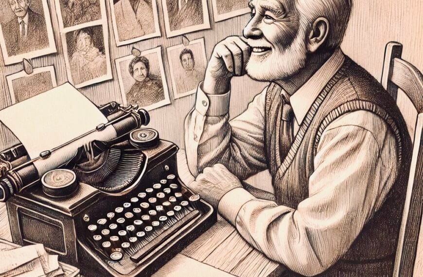An author thinks about the future