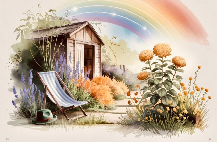 A wonderful garden