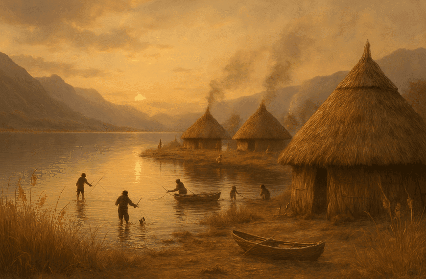 a primitive village